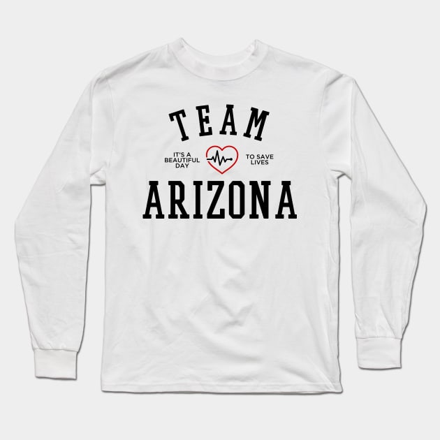 TEAM ARIZONA ROBBINS Long Sleeve T-Shirt by localfandoms